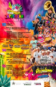 cartelera feria zapotitlan salinas 2026