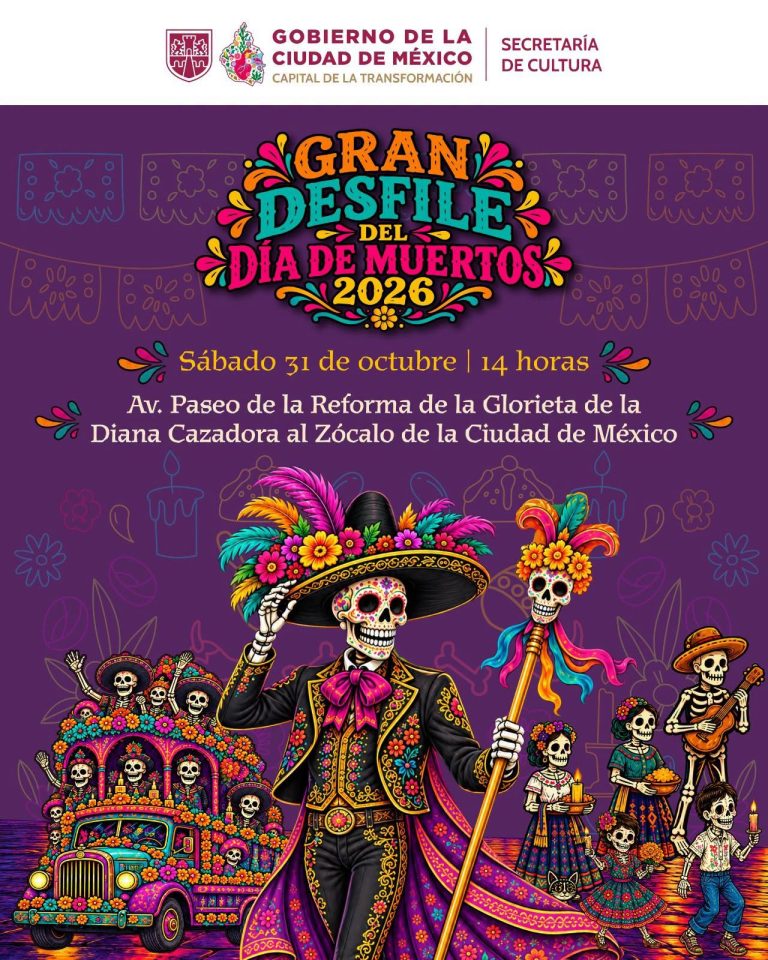 desfile de día de muertos cdmx 2026