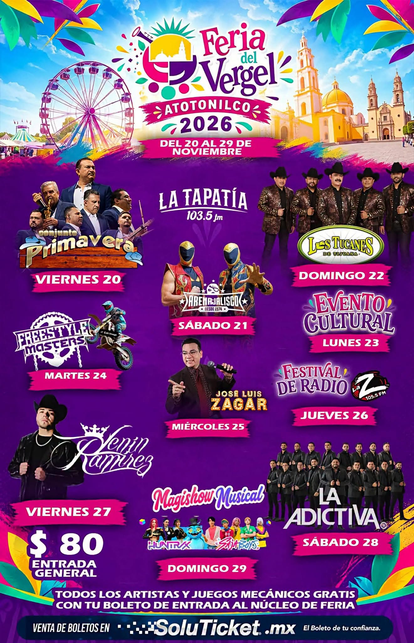 feria el vergel atotonilco 2026