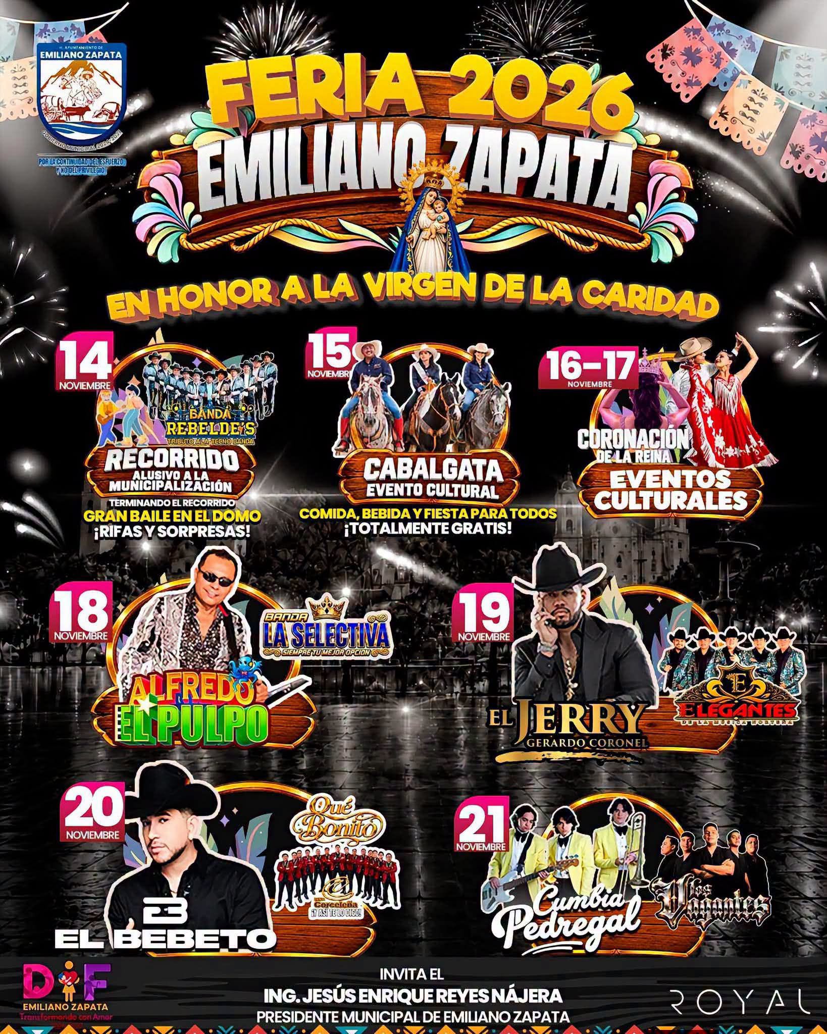 feria emiliano zapata chiapas 2026