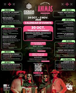 festival de las ánimas mérida 2026