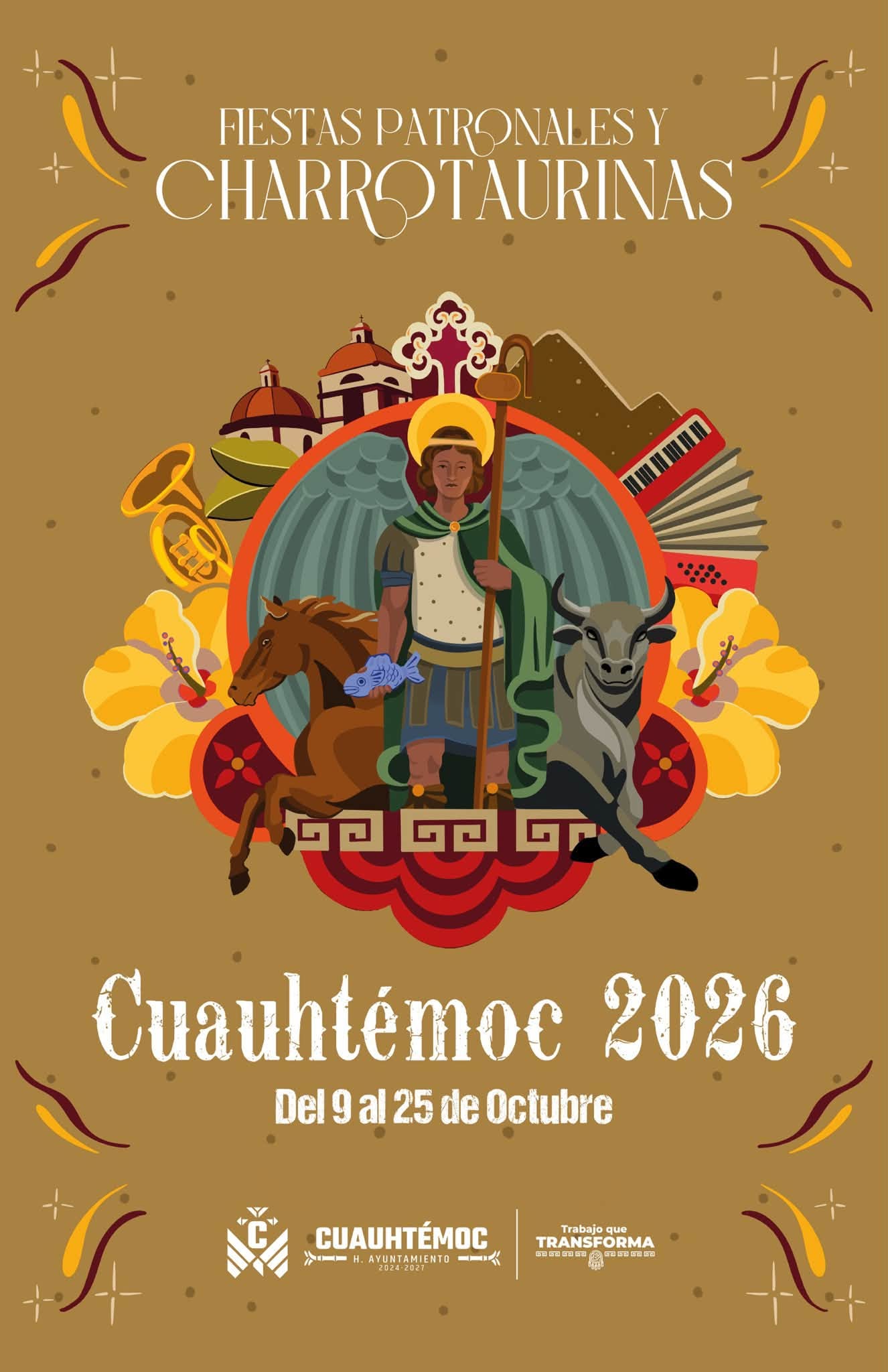 fiestas charrotaurinas cuauhtemoc 2026